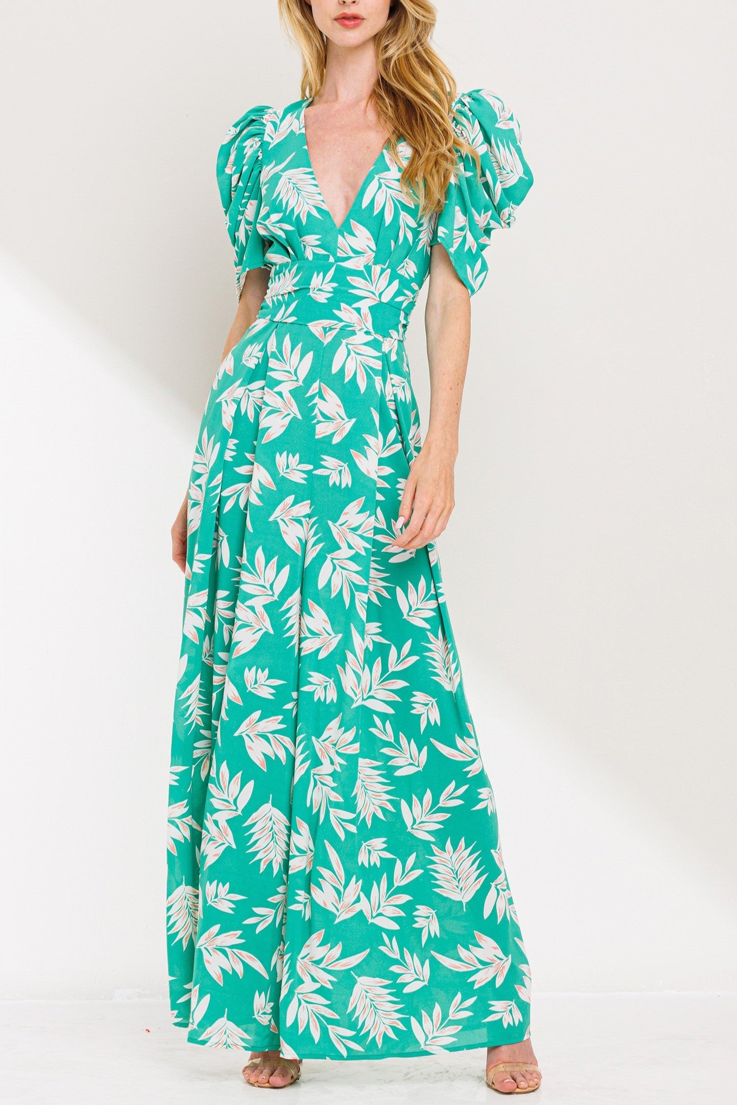 Floral Print Maxi Dress