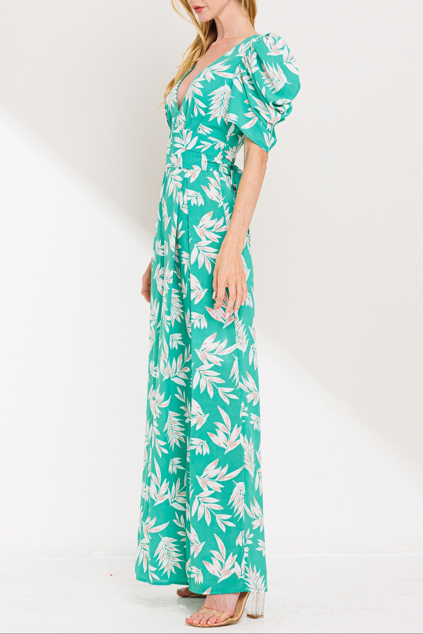 Floral Print Maxi Dress