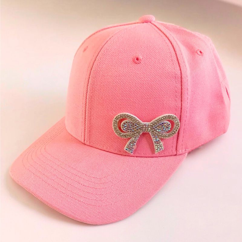 BASEBALL CAP BOW