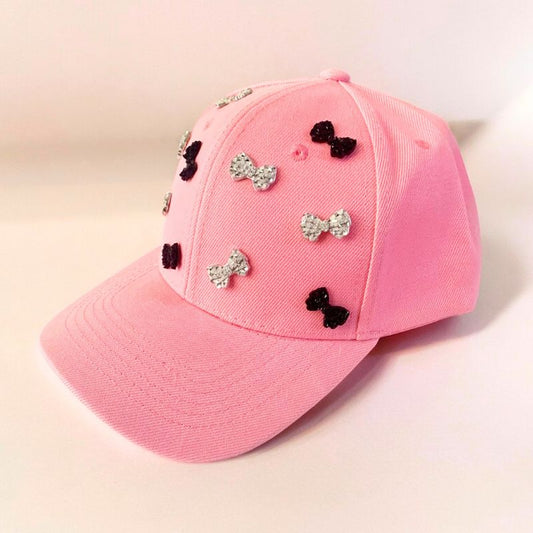 BASEBALL CAP BOWS